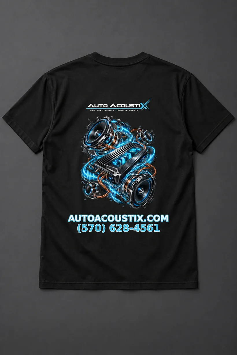 Amplifier and Signal Auto Acoustix shirt